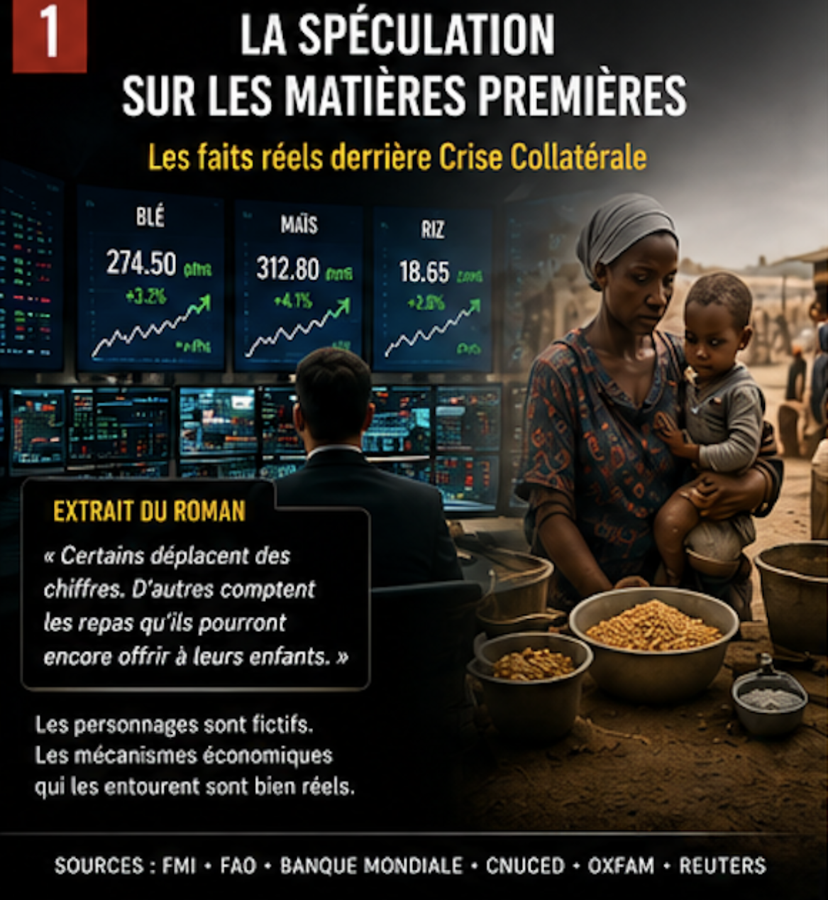 Dossier sur la spéculation alimentaire et les matières premières